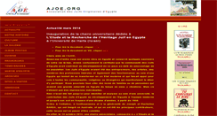 Desktop Screenshot of ajoe.org